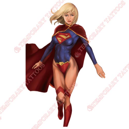 Supergirl Customize Temporary Tattoos Stickers NO.266
